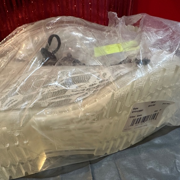 G6 G-six translucent PVC Lace Boots / rainboots size 37 - Picture 3 of 6